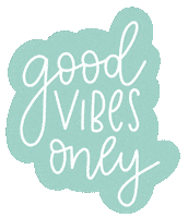 Lettering Vibe Sticker