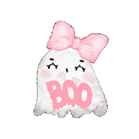 Cute Ghost Sticker by mamalumaofficial