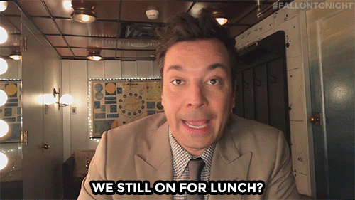 lunch yes GIF by The Tonight Show Starring Jimmy Fallon