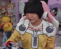 One Punch Man Streamer GIF