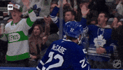 Happy Toronto Maple Leafs GIF by NHL
