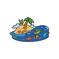 Abu Dhabi Sea Sticker by Yas Island Abu Dhabi