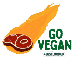 Go Vegan Climate Change Sticker by _AnimalSaveMovement_