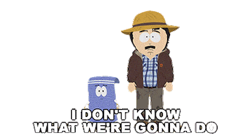 Randy Marsh Idk Sticker by South Park