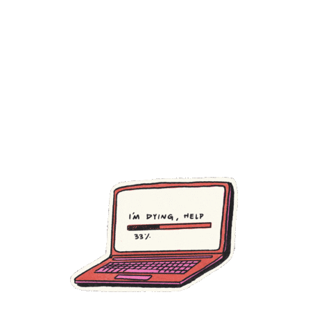 Laptop Flame Sticker