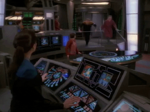 Amit72786 giphygifmaker star trek star trek deep space nine romulans GIF
