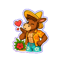 Beachclub Sanchito Sticker by Mr. Sancho's Cozumel