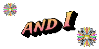 And I Lyrics Sticker by HeZza FeZza