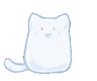 YugiKitten cat kitty cute cat slime Sticker