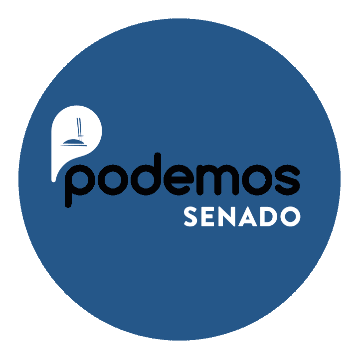 Logo Azul Sticker by Podemos 19