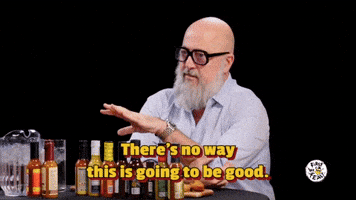 Andrew Zimmern Hot Ones GIF by First We Feast