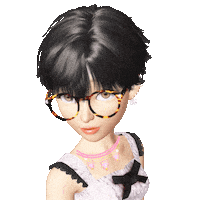 Girl Sticker