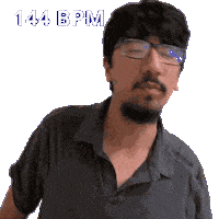 144Bpm Sticker