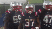 Damien Harris Reaction GIF by New England Patriots