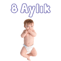 bebek gelisimi 8 months Sticker by ebebek