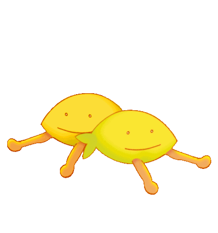 mellobug giphyupload tired sleepy lemon Sticker