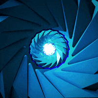Joshhilldesign spin geometry infinite machine GIF