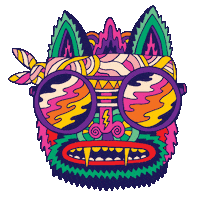 Jai Wolf Dance Sticker by Camp Nowhere Texas