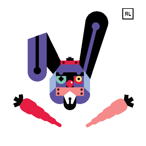 Rabbit Cybersecurity Sticker by ReversingLabs