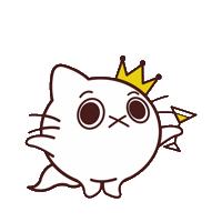 cat queen Sticker
