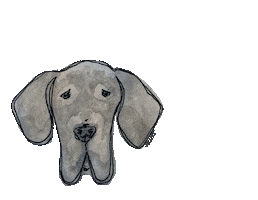 Great Dane Dog Sticker by By Sauts // Alex Sautter (formerly Pretty Whiskey)