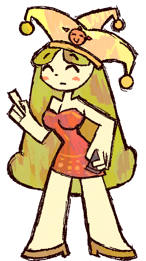Crazy Girl Animation Sticker