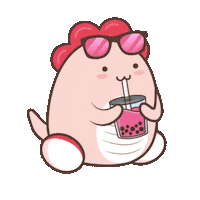 Boba Chacha Sticker by Bobocha Bubble Tea Shop