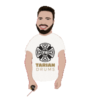tarian_drums drums craft drumming cymru Sticker