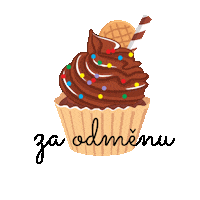 Cupcake Sticker by slivkafe