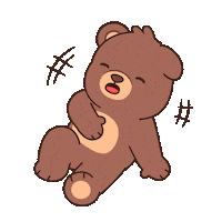 Teddy Bear Lol Sticker by BEARISH