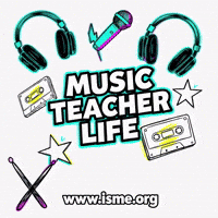 Teaching Music Teacher GIF by International Society for Music Education