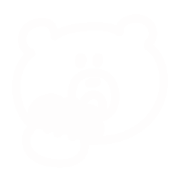 くま 食べる Sticker