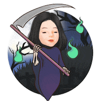 Trick Or Treat Halloween Sticker