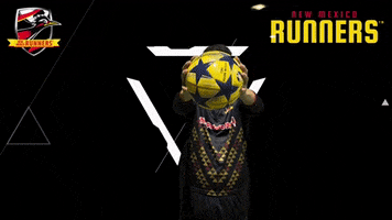 Indoor Soccer Hello GIF by New Mexico Runners