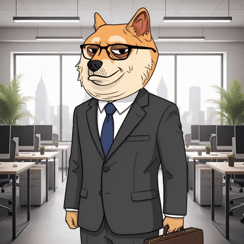 Going To Work Shiba Inu GIF by Doge Pound
