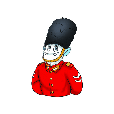 London Guard Sticker by Hamilton House Publishers