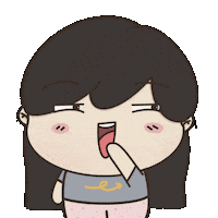 Happy Girl Sticker