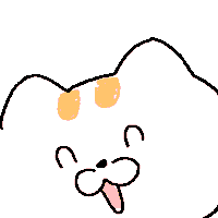 rangd_darng cat spring fly go Sticker