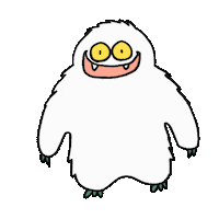 Snow Hello Sticker