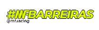Barreiras Sticker by MF Racing