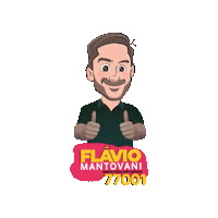 flaviomantovaniooficial flaviomantovani deputadoflaviomantovani Sticker