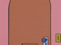 The Simpsons gif. Homer opens the front door to find grandpa looking very sad, holding a bouquet that reads “with deepest regrets.” He says, “I’m sorry.”