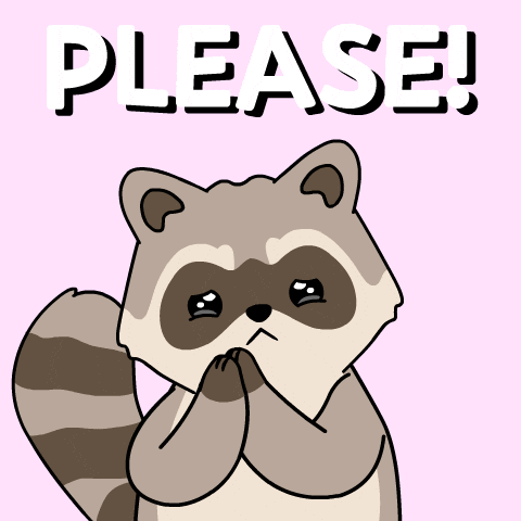 Racoon Please GIF by Ordinary Frends