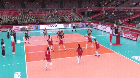 Jump Power GIF by Volleyball World