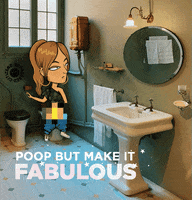 depressedcitizens nft pretty poop pooping GIF