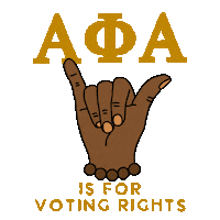 Black And Gold Alpha Sticker by INTO ACTION