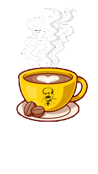 Coffee Cafe Sticker
