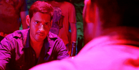 Angry Mahesh Babu GIF