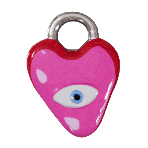 Heart Love Sticker by Carol Civre