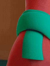 Dressing Up Snow Day GIF by Claynosaurz